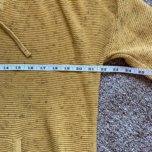 prAna Crystal Beach sweater size M Yellow and purple - Picture 7 of 12